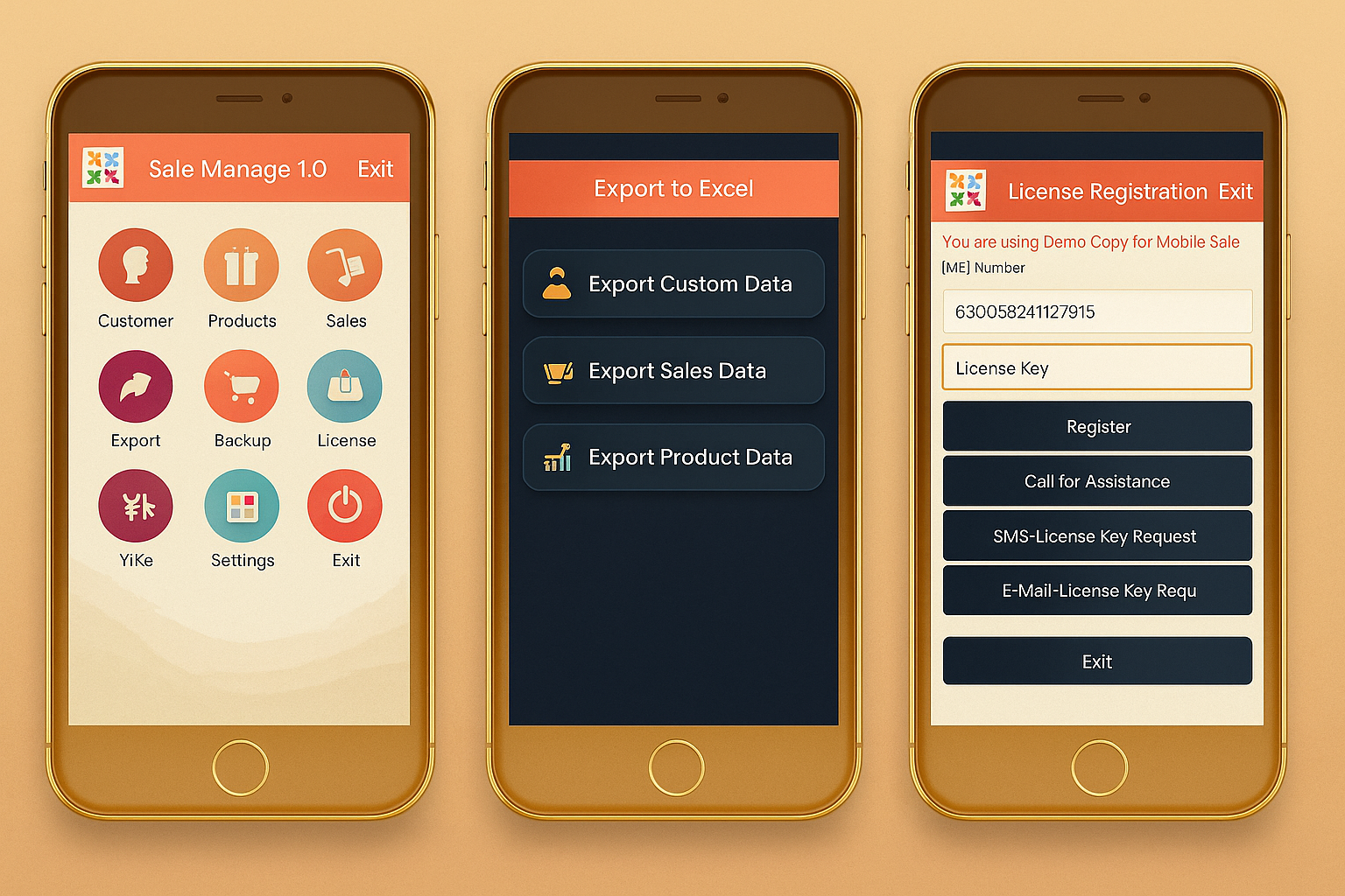 Sales Management Assistant App