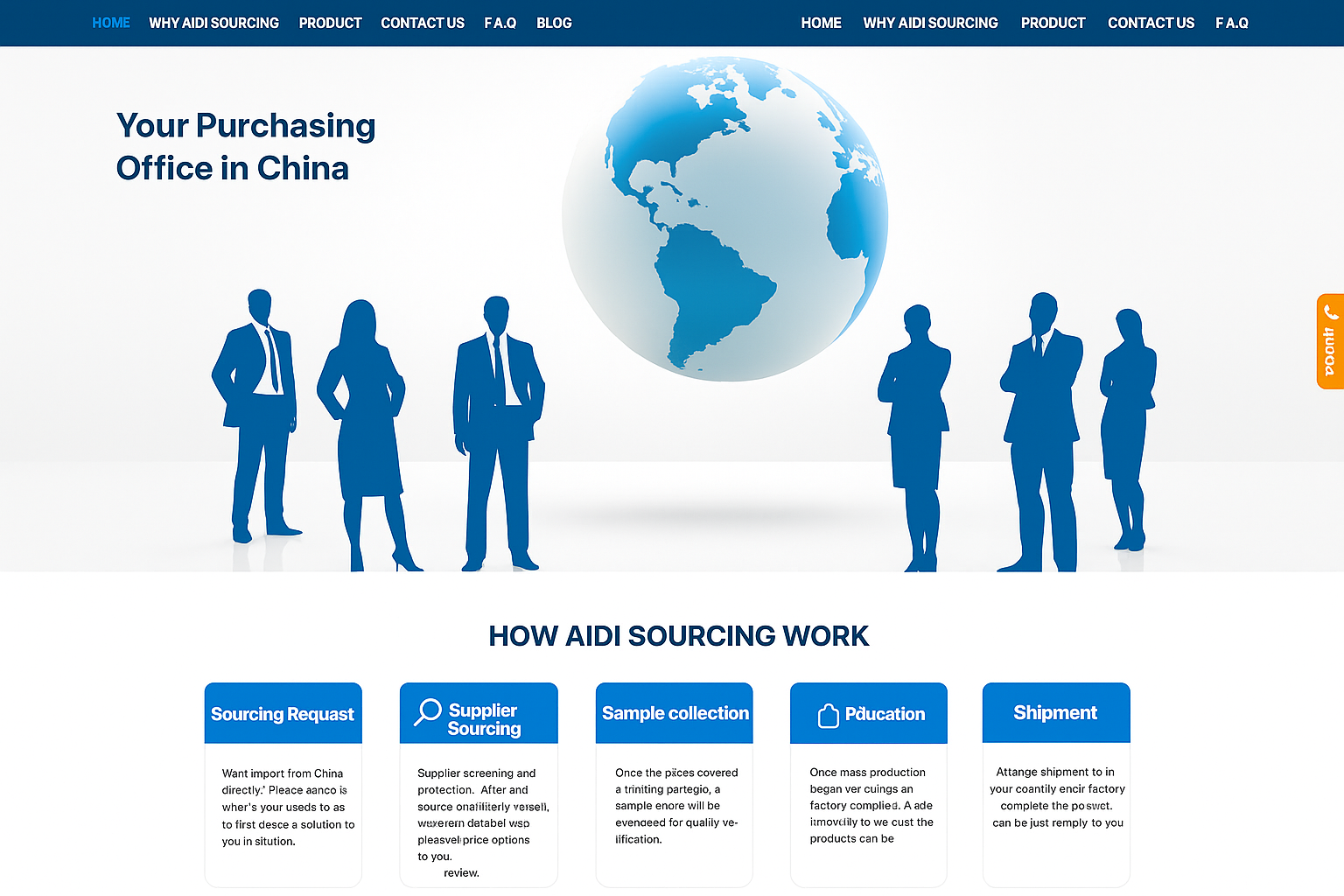 ChinaSourcing Cross-Border Independent Website