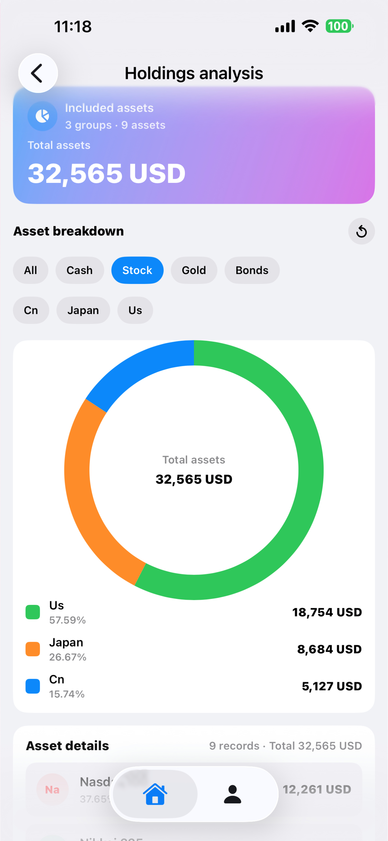 WealthTrees - Personal Asset Tracking